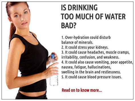 Can I die from drinking too much water?